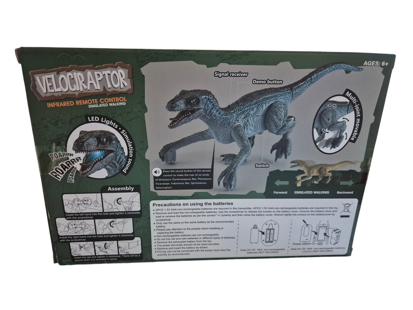 Velociraptor télécommandé