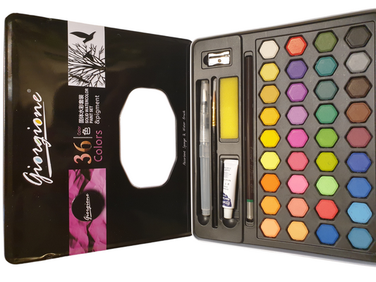 Palette de peinture aquarelle